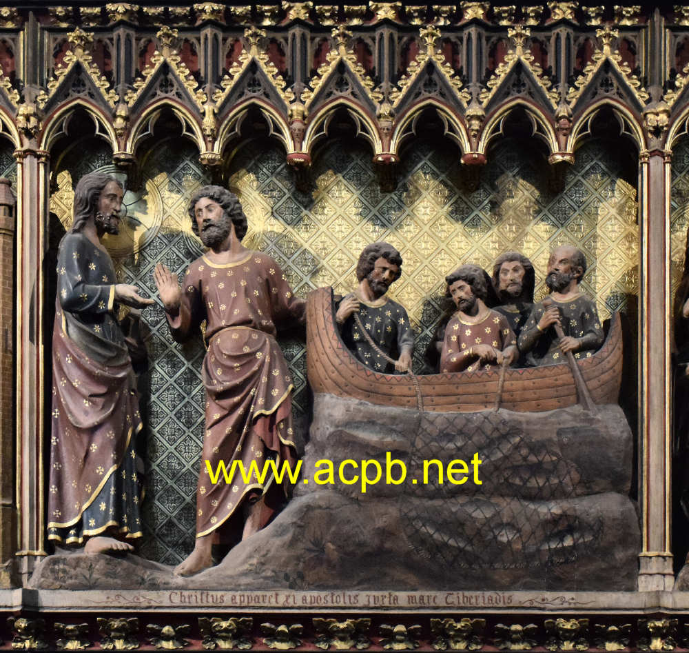 Gesu appare agli apostoli in Galilea
